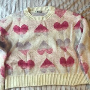 Heart sweater soft